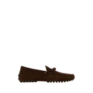 Tod's Men Brown Suede Loafers